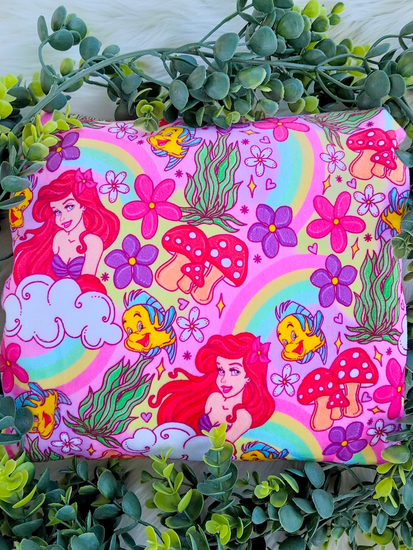 Velvety Rainbow Mermaid (Put Style + Size in Notes at Checkout)