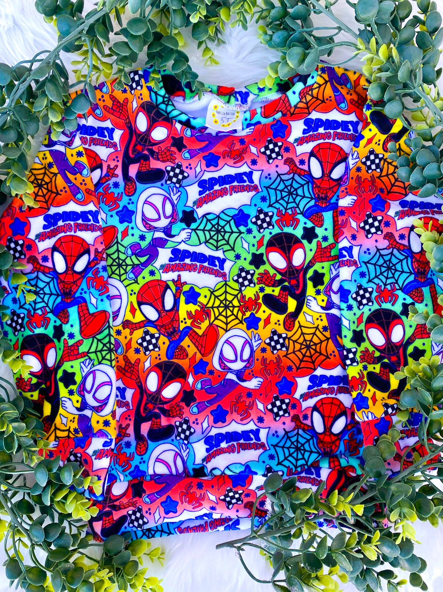 Velvety Rainbow Friends and Spiders (Select Style)